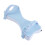 Breathable Cotton Knee Pillow Memory Foam Support-Light blue 1