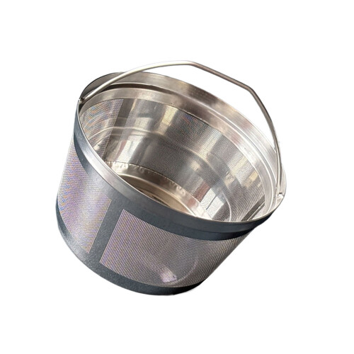 304 Nonrust Steel Coffee Filter Basket Fine Meshes Design-S