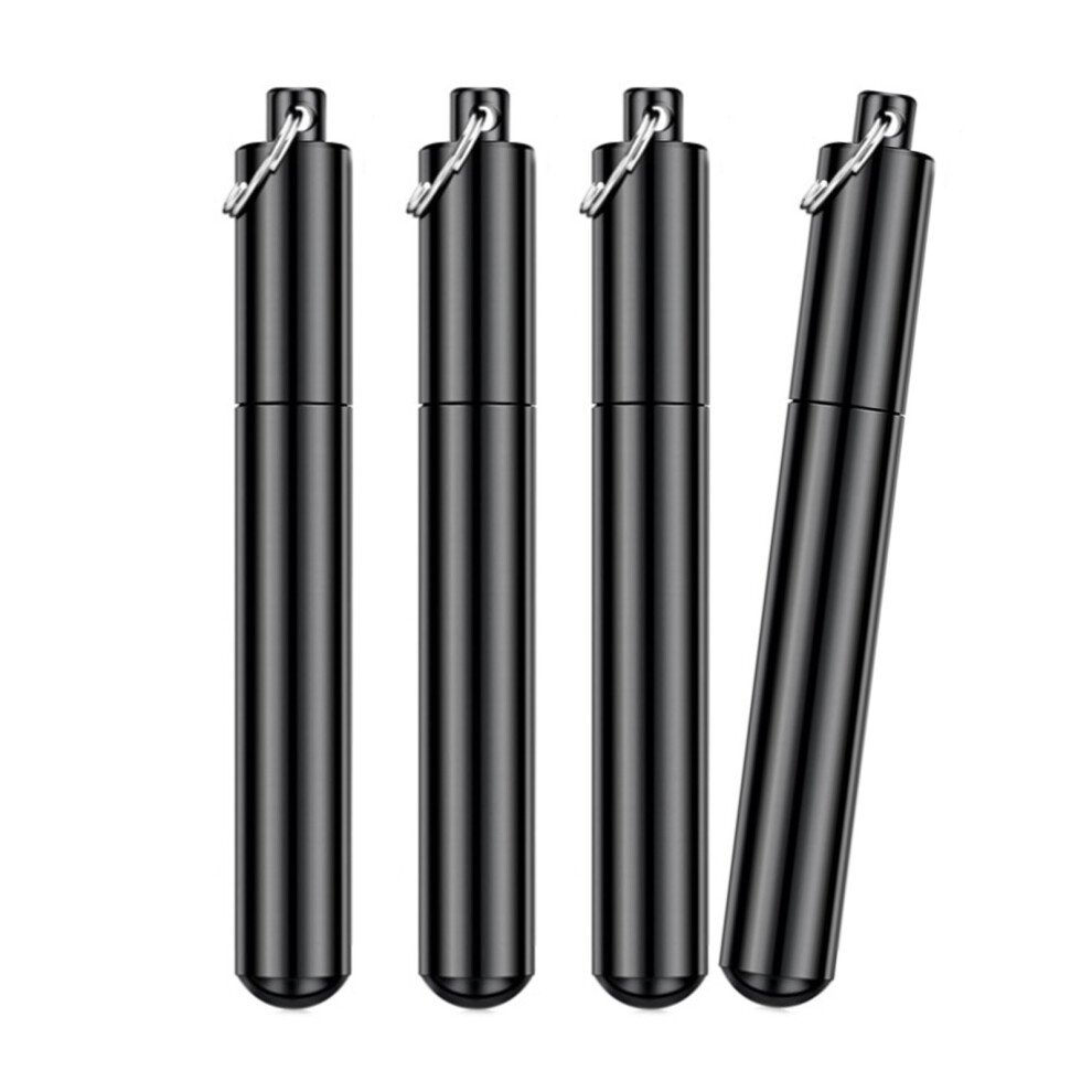 Leakproof Aluminum Toothpick Dispenser Multipurpose-S Black