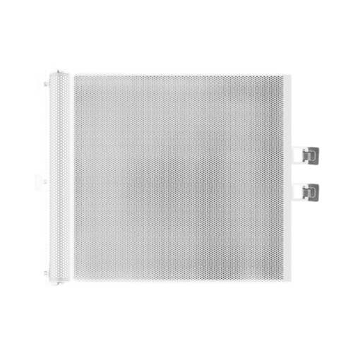 Adjustable No Drill Pet Gate For Dog Cats Expandable Up-White