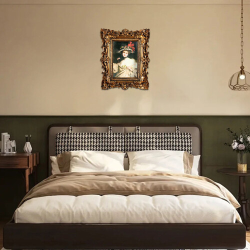 Vintage Picture Frame for Tabletop and Wall-Retro silver 2