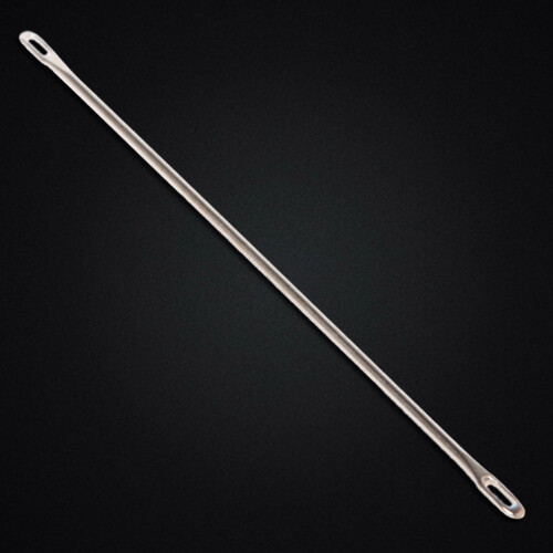 Double Eyed Transfer Needle Long Transfer Needle Fit-Silver 1