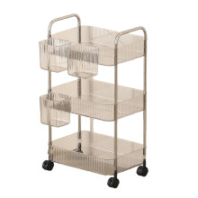 Multifunctional Multi Layer Plastic Cosmetic Display-S 3-tier