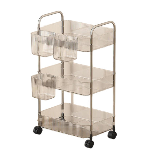 Multifunctional Multi Layer Plastic Cosmetic Display-S 3-tier