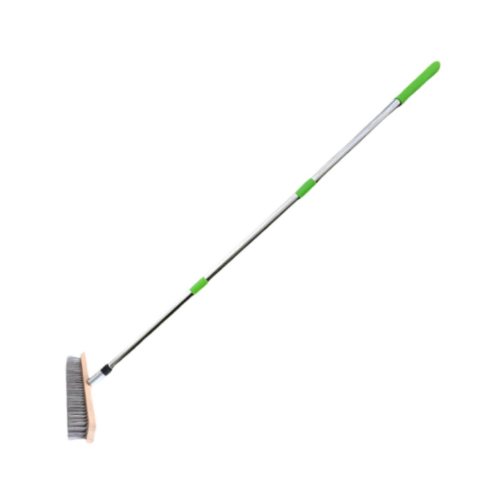Metal Bristle Wire Brush For Concrete Surfaces, 30 Cm Head Length, Stiff Steel Bristles, Masonry Cleaning Tool 9354506652814