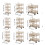 Multifunctional Multi Layer Plastic Cosmetic Display-S 3-tier 6