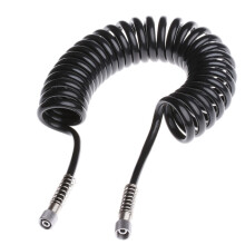 Lightweight Air Compressor Hose Black PU Recoil Air Hose-Black