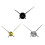 DIY Large Clock Hands Needles for Time like 3D Clock-Silver 2