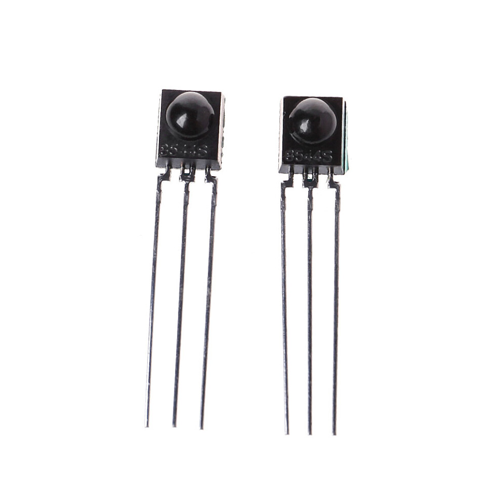 2Pcs Dip-3 Ic Tsop4838 Ir Receiver Tubes 38Khz Remote- Black 7704000084253