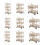Multi Layer Clear Rolling Cosmetic Organizers Mobile-L 4-tier 4