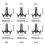 20Pc Photo Frame Display Stand Plate Holder for-10 inches 3
