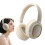 Wireless Headset For Computer And Phone Ergonomic Fit Foldable Over-Ear Earpiece Khaki 1
