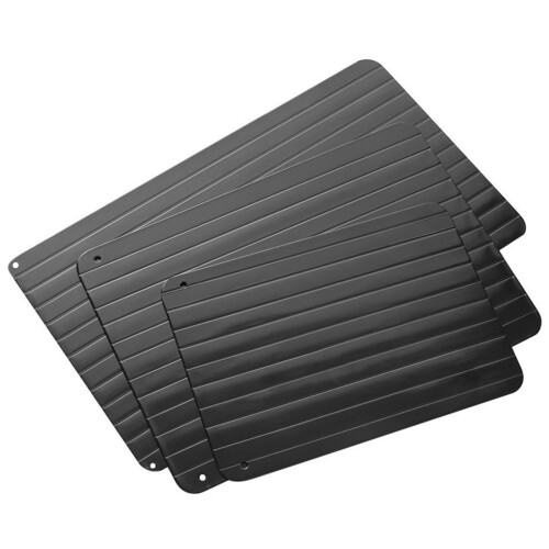 Kitchen Aluminum Thawing Board for Meat Fish Vegetables-small 1
