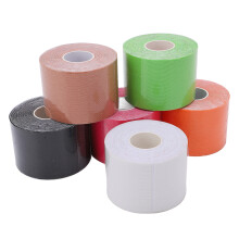 6 Stück Sporttape Muskelkinesiology, non-woven Stoff, 5 cm x 5 m