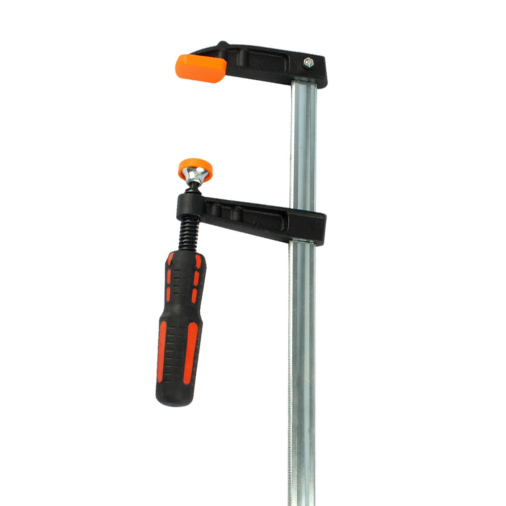 F Clamp Ergonomic Handle For Secure Holding In Woodworking And Metalworking Style D Steel Hand Tool Clamp 9354506653408