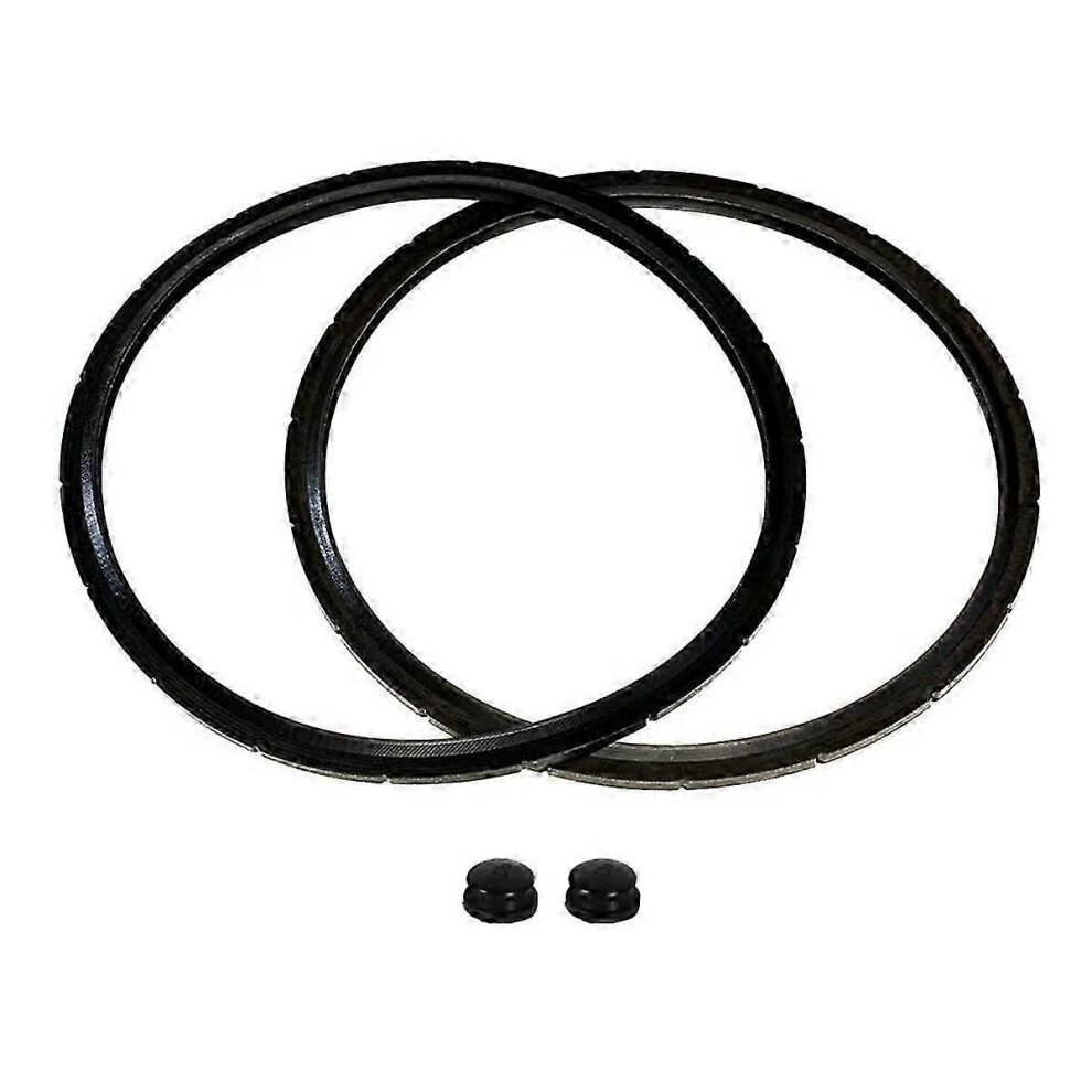 Kikidex (As Show, One Size) 09985 Pressure Canner Sealing Ring & Overpressure Plug Gasket Fits Presto 01745 01751 01755 01781 01