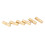 Secure Fit: 6pcs Anti-Rust Copper Surfboard Fin Grub Screw Set 5