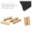 Secure Fit: 6pcs Anti-Rust Copper Surfboard Fin Grub Screw Set 9