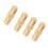 Secure Fit: 6pcs Anti-Rust Copper Surfboard Fin Grub Screw Set 4