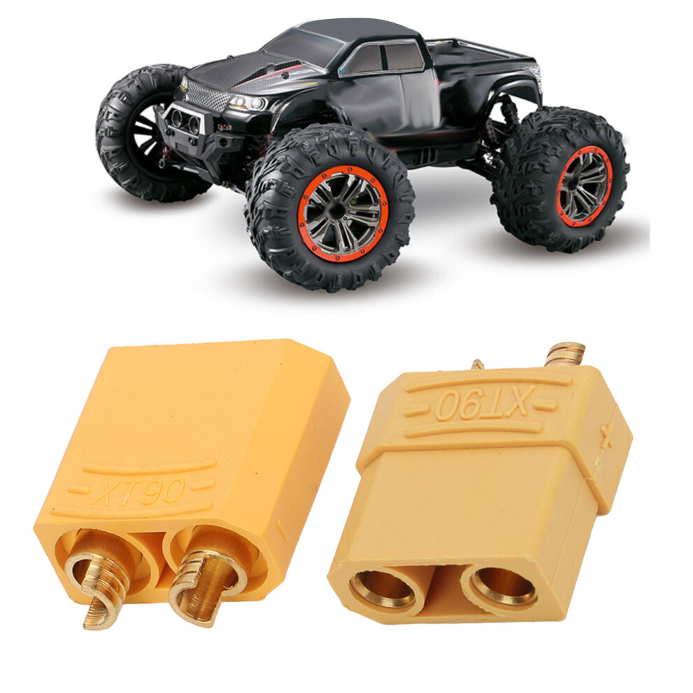 Yellow Xt90 Reusable Male Female Connectors For Rc Batteries & Escs 4921357432350