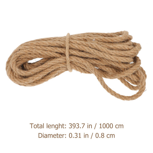 1 Set Party Hanfseile Dekorative Handgefertigte Jute 1