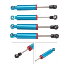 4 Stück blaue 100mm Aluminium RC-Stossdämpfer für 1/10 Crawler