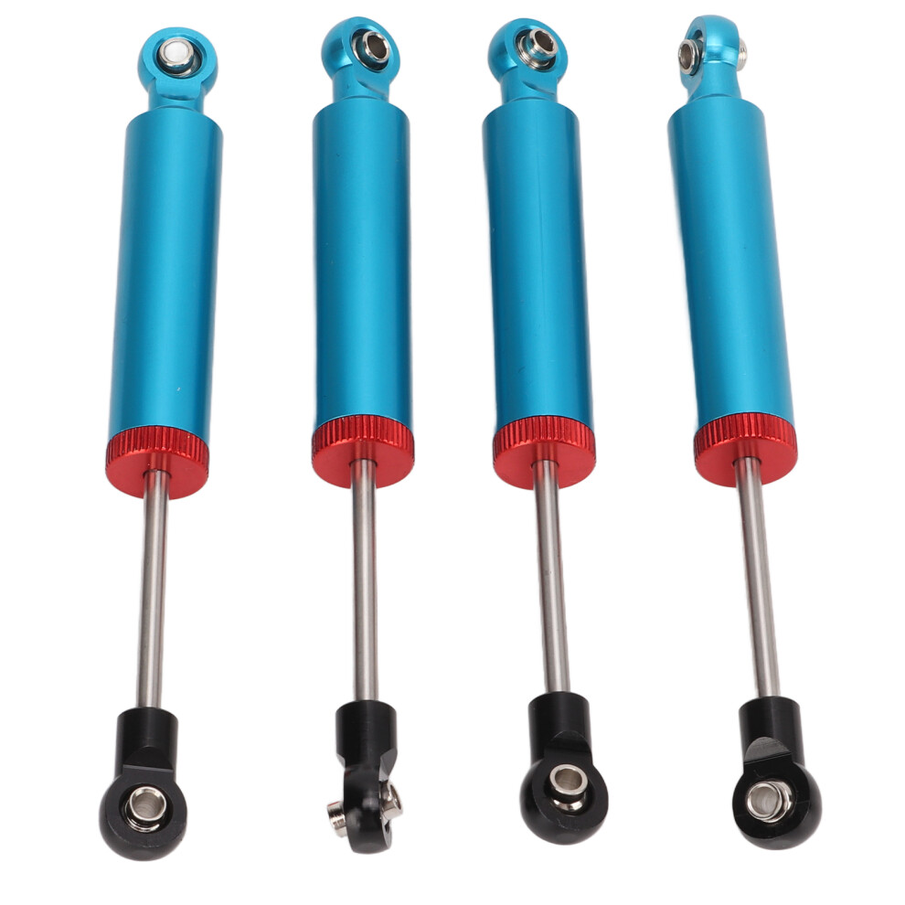 4Pcs Aluminum Alloy Oil Dampers 110Mm For 1/10 Rc Climbing Car Blue 9371357432501