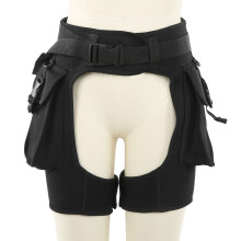 2.5mm Open Crotch Diving Shorts Wetsuits for Snorkeling, Swimming, L Size