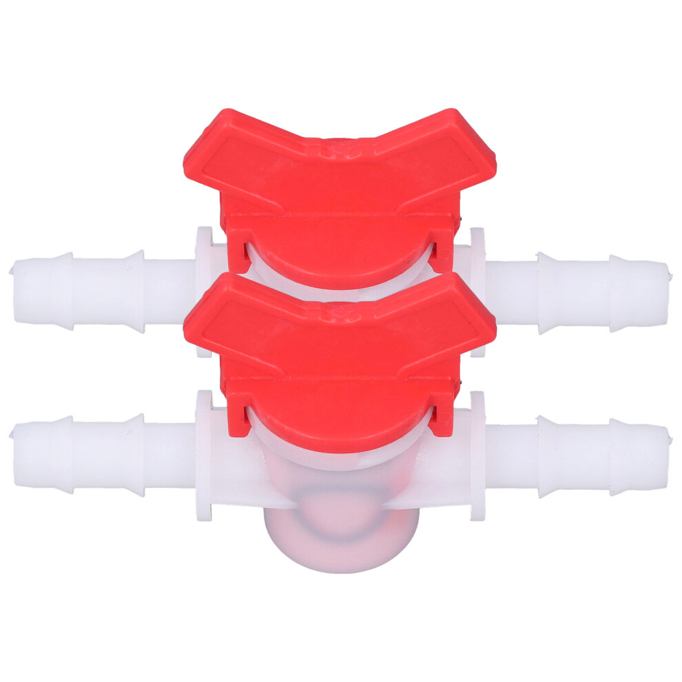 Compact 2Pcs 10Mm Water Flow Regulator Valves Abs Stop Controller 8491357433344