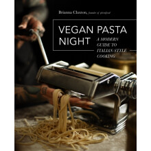 Vegan Pasta Night by Brianna Claxton Hardcover Book