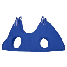 Dog Grooming Hammock Set 10pcs Blue Breathable Polyester Restraint Bag