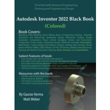 Autodesk Inventor 2022 Black Book Colored by Matt Weber Hardcover Book