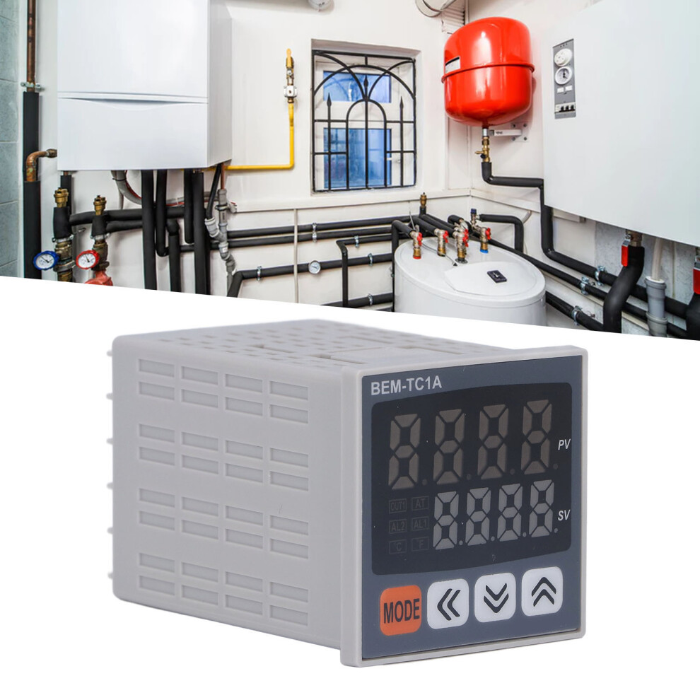 Digital Pid Temperature Controller 48X48mm 100-240Vac 2 Outputs 3541357435666
