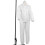 Anti Static Polyester Work Overalls White Split Design XXXL Protective Suit 7