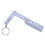 Lightweight Folding Ruler Keychain Pocket Size Great for-White 6