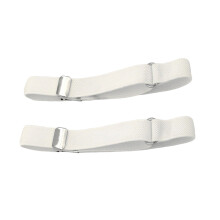 Shirt Sleeve Garters for Men Idol Suit Sleeve Stay for-White