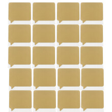 20Pcs Self Adhesive Scratch Cards Scratch-gold dialog box