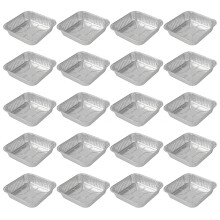 20pcs Reusable Aluminum Foil Oven Baking Trays-Medium size