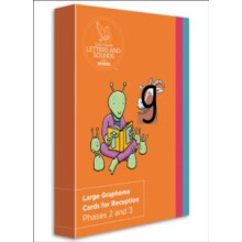 Large Grapheme Cards for Reception by Wandle Learning Trust and Little