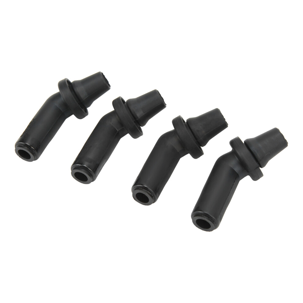 Range Rover Sport Lr3 Lr4 Sunroof Drain Connector 4Pcs Rubber Black 7901357439532