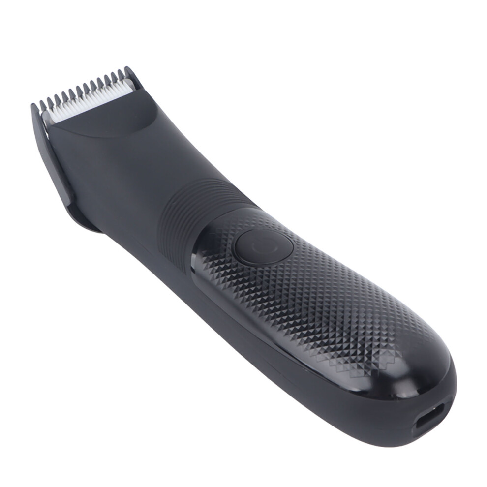 Men's Waterproof USB Rechargeable Body Hair Clipper - 90 Min Use, 600mAh