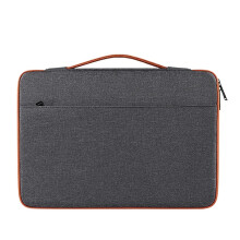 Computer Bag 13-13.3 Inch Shockproof Laptop Sleeve Notebook Pouch Grey Travel Business Briefcase
