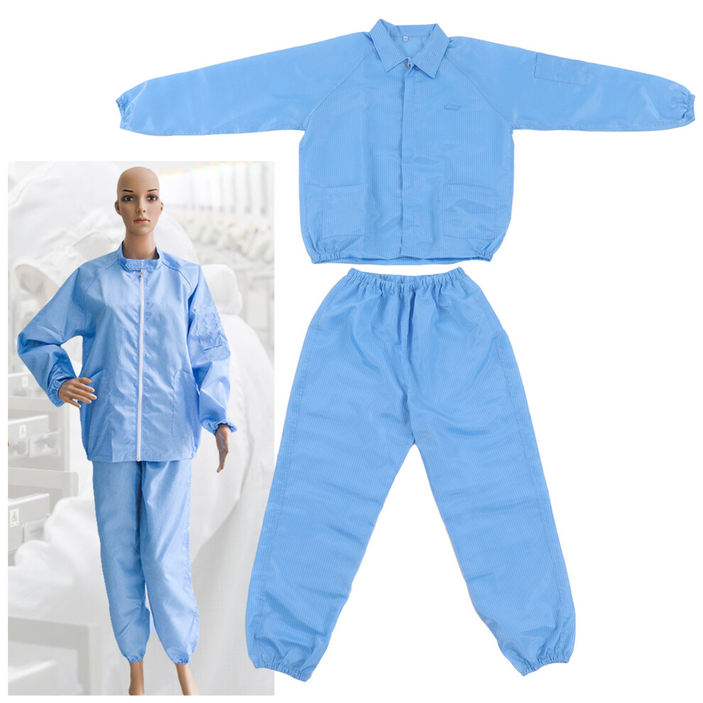 Polyester Esd Coat For Microelectronics Workshop Xxxl Size Anti-Static Gear 5041357441196