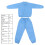 Bata ESD de poliéster, talla M - Microelectrónica 4