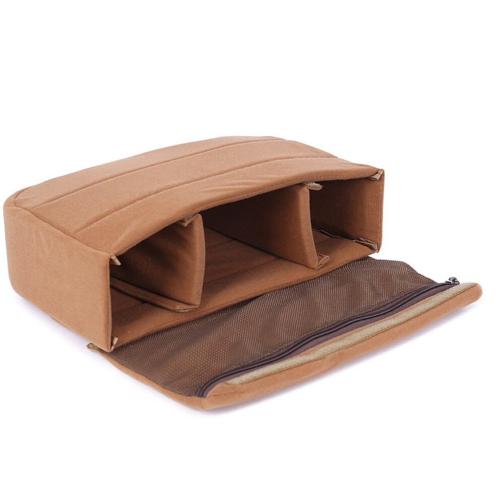 Heavy Duty Camera Organization Insert With Cotton Interior Detachable Divider For Professional Photographer Use 9354506653743