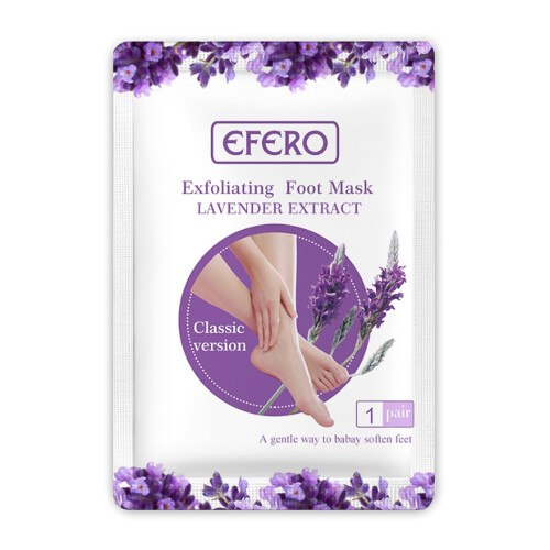 Lavender Foot Mask Pair – Exfoliating, Moisturizing, Callus Removal 2