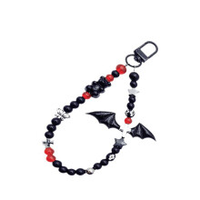 Star Charm Phone Strap Y2K Phone Charm Keychain Crystal Bead-1