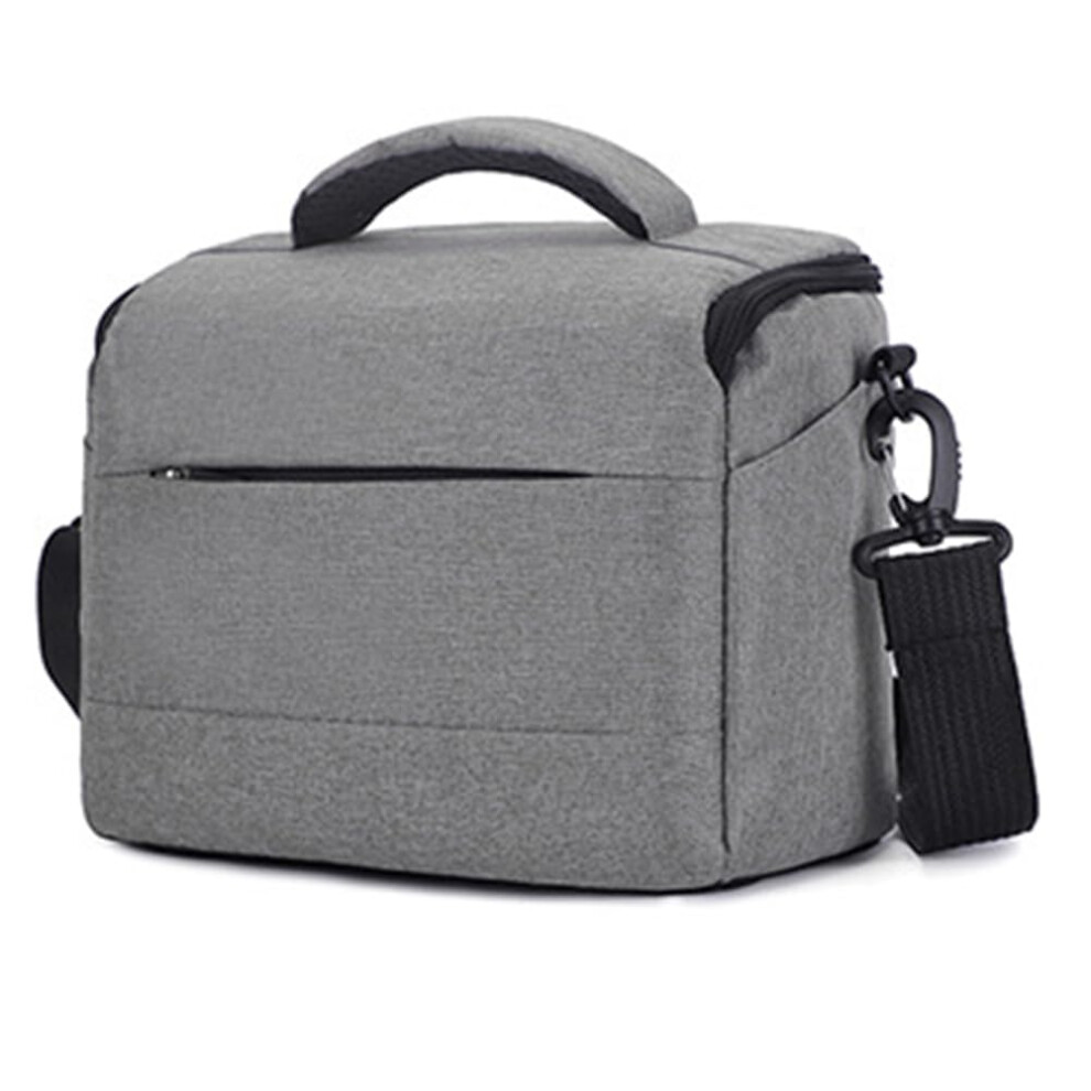 Dslr Camera Case Portable Crossbody Bag For Equipment And Photography Gear Compatible With Dslr Cameras Grey 9354506653798