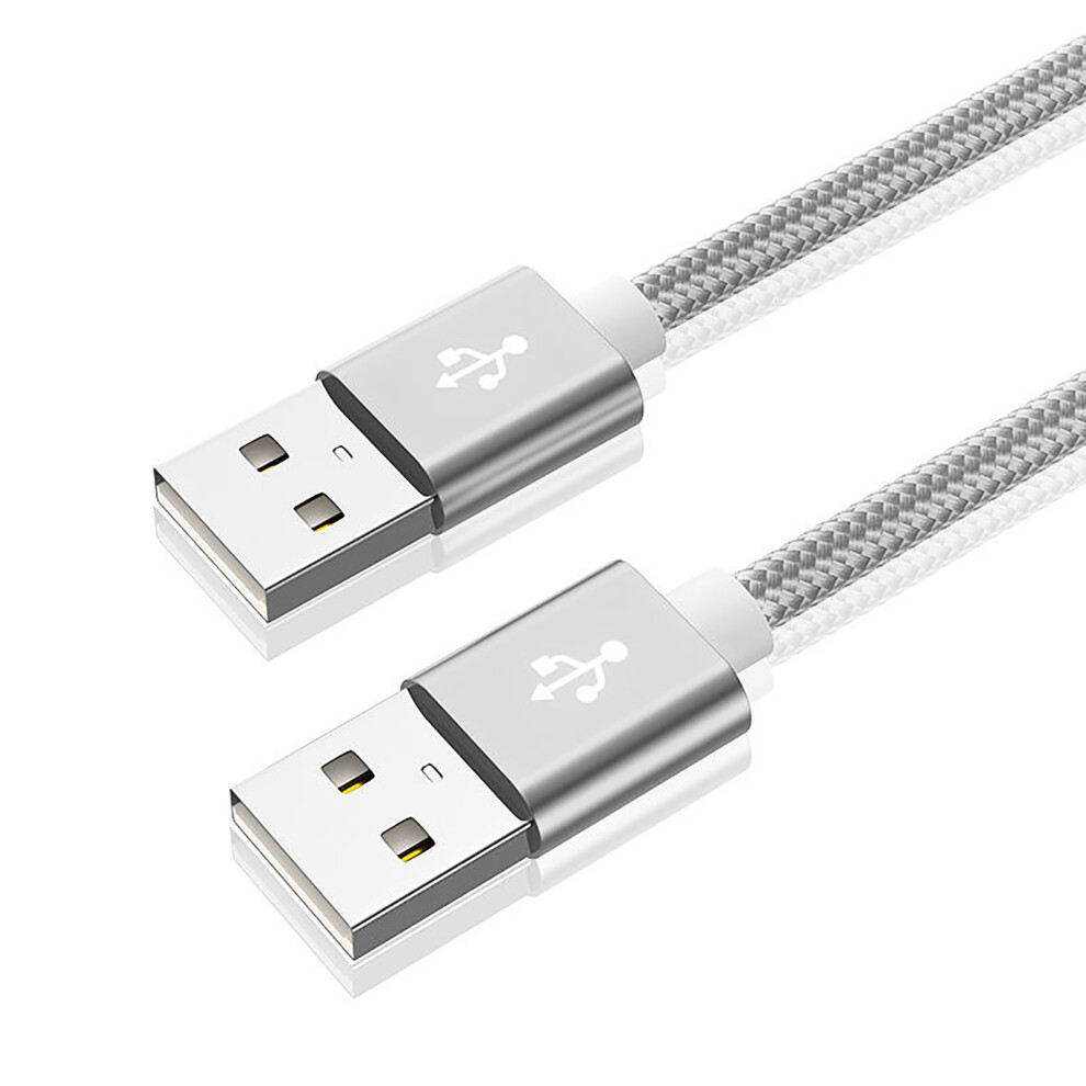 Usb 2.0 A Male To A Male Usb Cable 480 Mbps High- 1M Silver 7704000087100