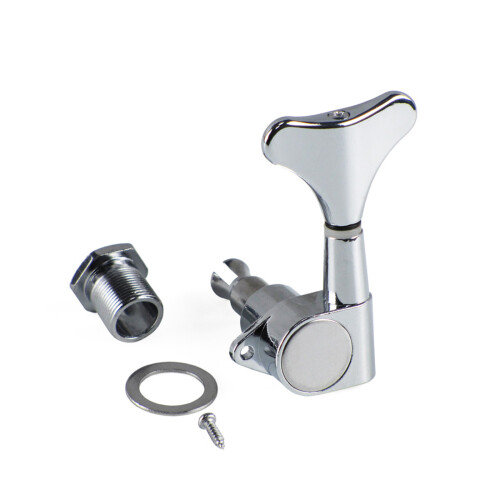 Bass Opened Machine Head Replacement for 4 String-Silver left